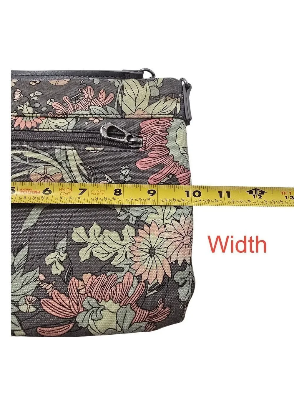 Sakroots Camden Small Floral Cotton Canvas Crossbody Purse
